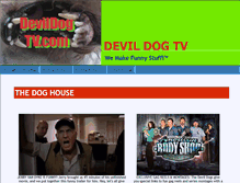 Tablet Screenshot of devildogproductions.com